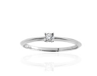 Anello Promesse Donna in Oro bianco FE35010